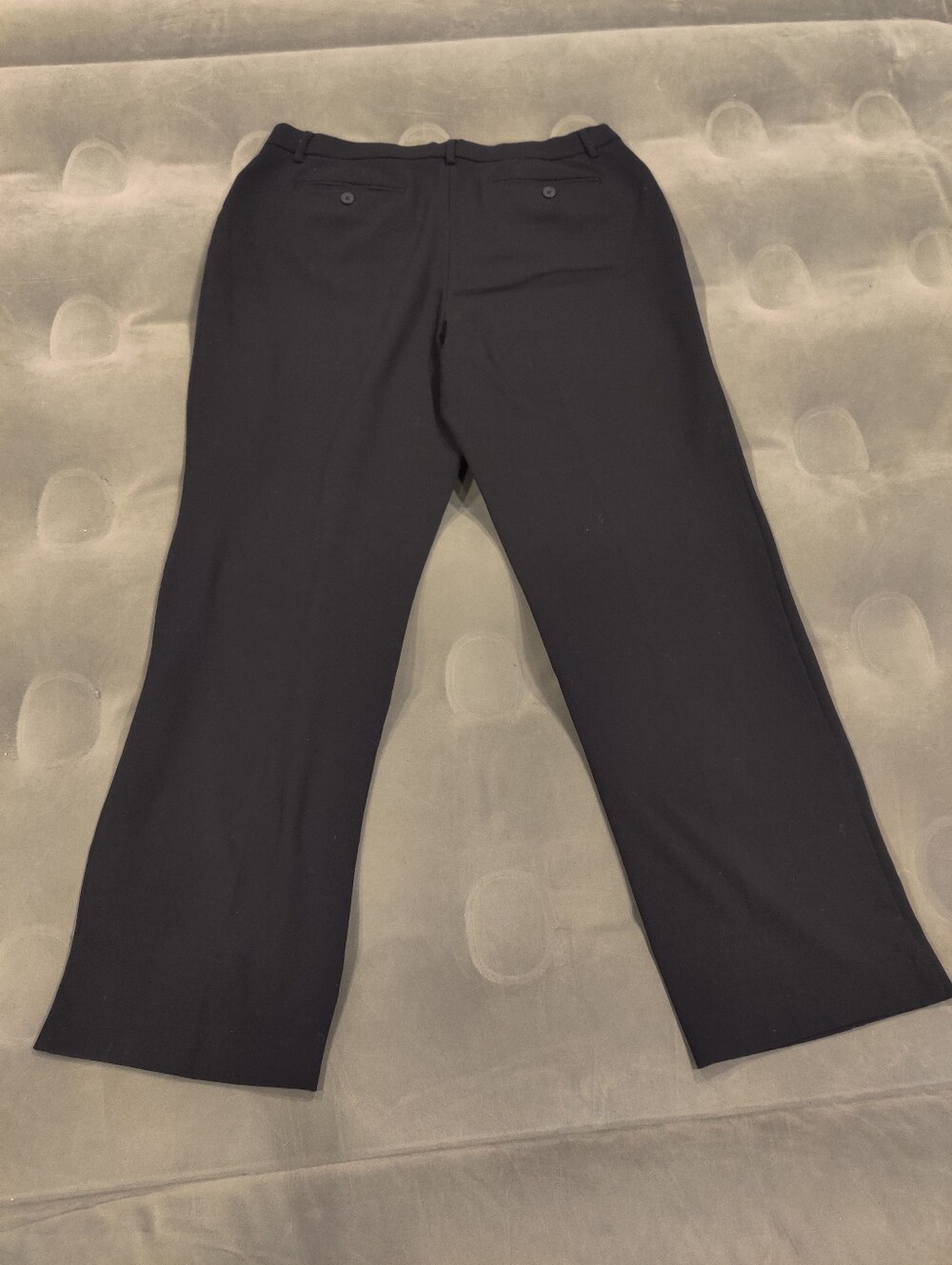 212 Collection Black Straight-Leg Dress Pants